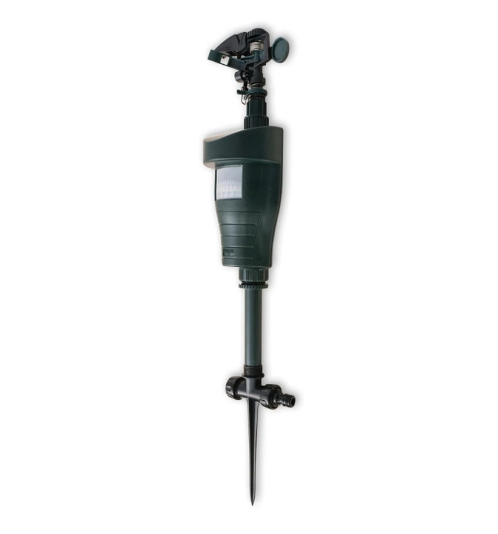 Répulsif pour animaux avec capteur PIR Vert foncé | Mobilier & Déco