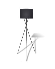 Lampadaire avec support haut Noir | Mobilier & Déco