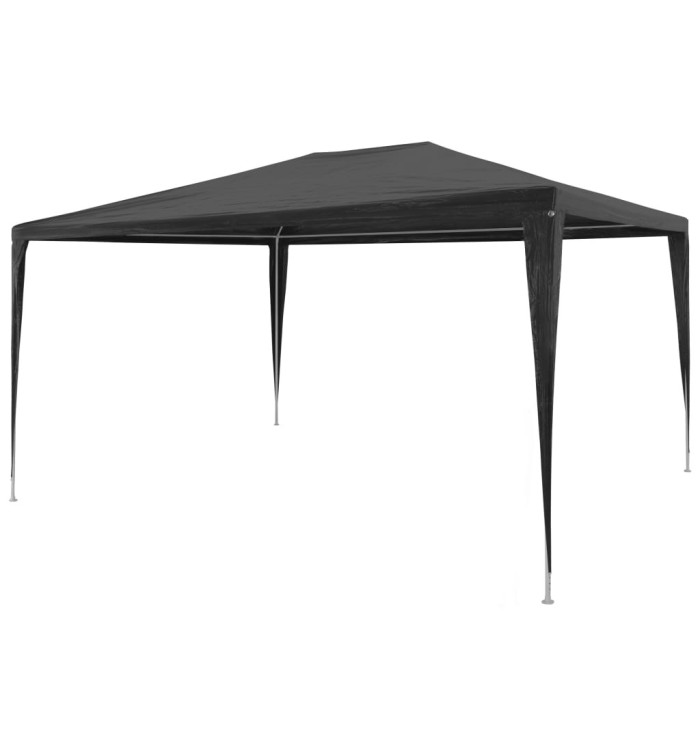 Tente de réception 3x4 m PE Anthracite | Mobilier & Déco