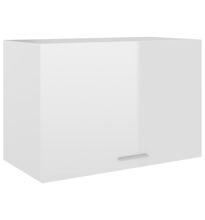 Armoire suspendue "Lyon" Blanc brillant 60x31x40 cm | Mobilier & Déco