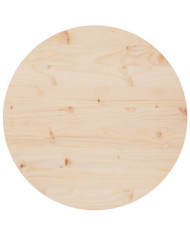 Dessus de table Ø60x2,5 cm Bois de pin massif | Mobilier & Déco