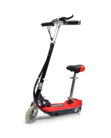 Trottinette électrique avec Siège 120 W Rouge | Mobilier & Déco
