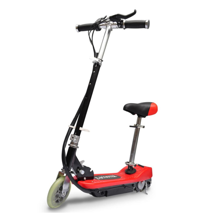Trottinette électrique avec Siège 120 W Rouge | Mobilier & Déco