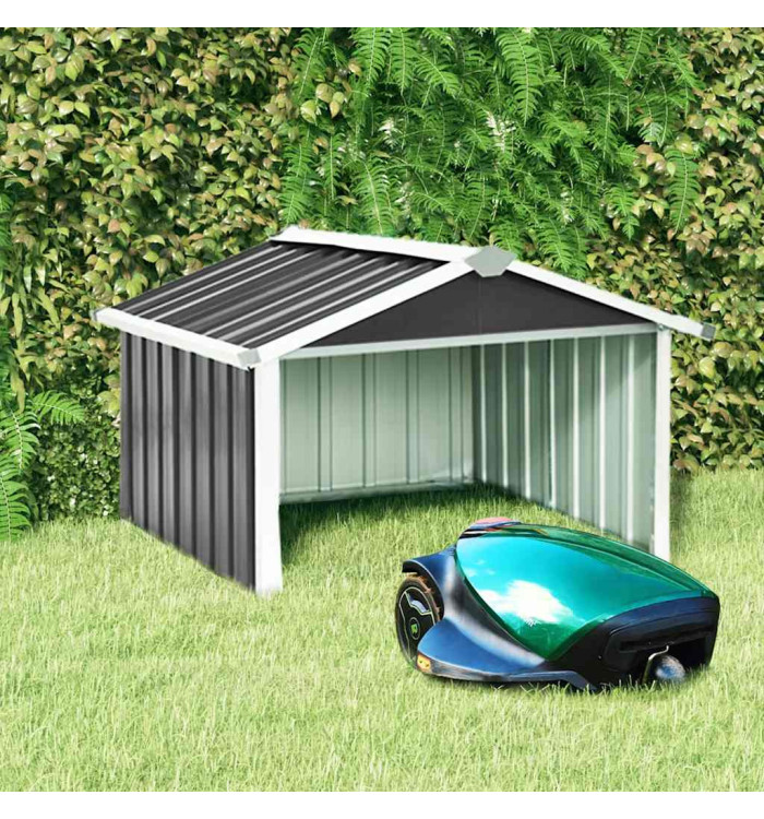 Abri pour robot de jardin 92x97x63cm Acier galvanisé Anthracite | Mobilier & Déco