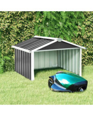 Abri pour robot de jardin 92x97x63cm Acier galvanisé Anthracite | Mobilier & Déco
