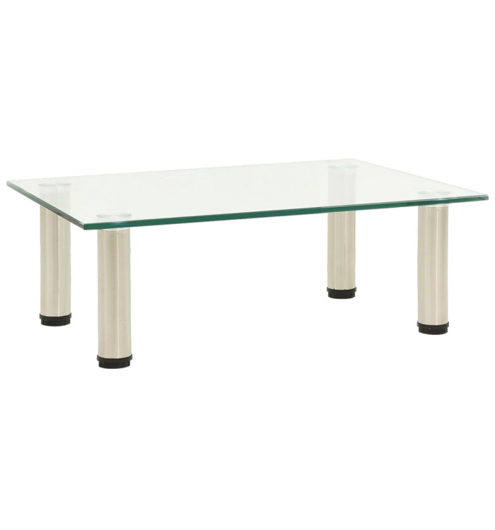 Meuble TV Transparent 40x35x17 cm Verre trempé | Mobilier & Déco