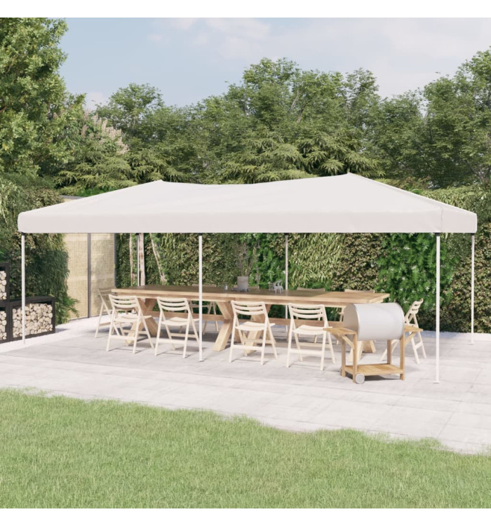 Tente de réception pliable Blanc 3x6 m | Mobilier & Déco