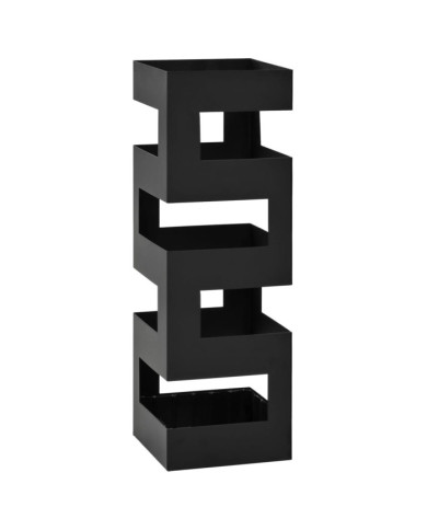 Porte-parapluie Acier Noir | Mobilier & Déco