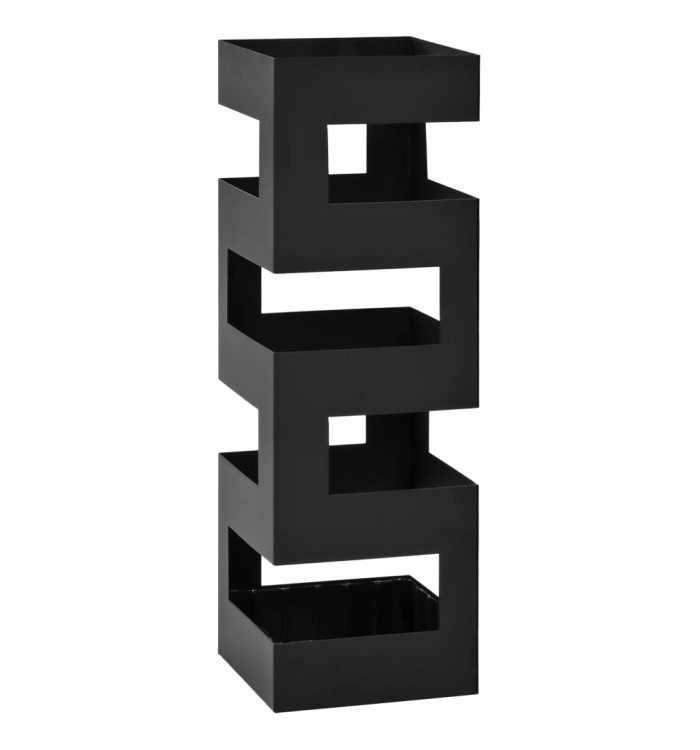 Porte-parapluie Acier Noir | Mobilier & Déco