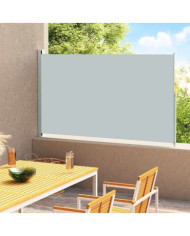 Auvent latéral rétractable de patio 180x300 cm Gris | Mobilier & Déco
