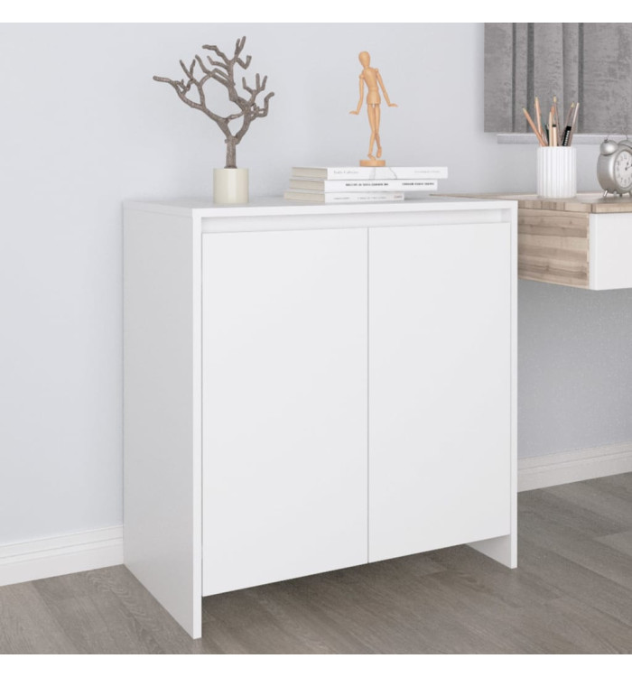 Buffet Blanc 70x41x75 cm Bois d'ingénierie | Mobilier & Déco