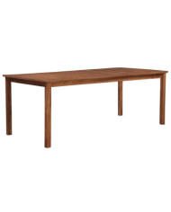 Table de jardin 200x100x74 cm Bois d'acacia massif | Mobilier & Déco