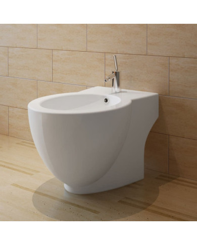 Bidet rond Céramique haute qualité Blanc | Mobilier & Déco