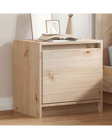 Table de chevet 40x30,5x40 cm bois de pin massif | Mobilier & Déco