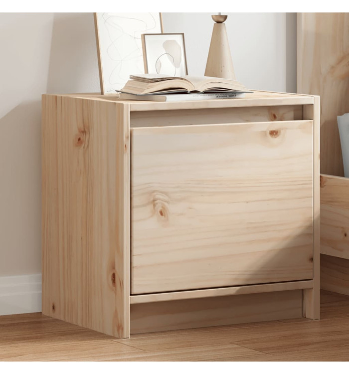 Table de chevet 40x30,5x40 cm bois de pin massif | Mobilier & Déco