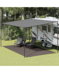 Tapis de tente 300 x 600 cm Anthracite | Mobilier & Déco
