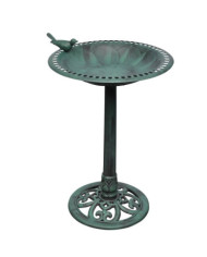 Bain pour oiseaux avec oiseau décoratif | Mobilier & Déco