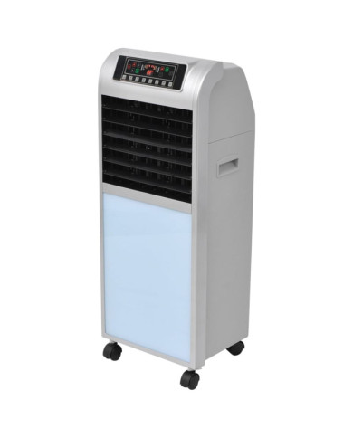 Refroidisseur d'air portable 120 W 8 L 385 m³/h 37,5x35x94,5 cm | Mobilier & Déco