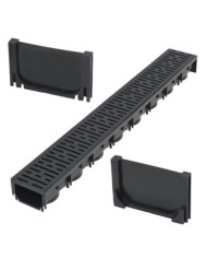 Canaux de drainage Plastique 1 m | Mobilier & Déco