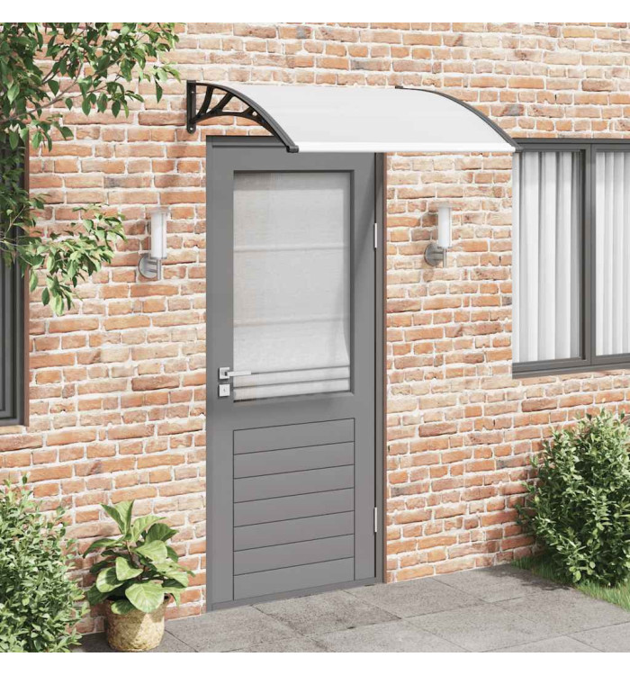 Auvent de porte 120 x 100 cm PC | Mobilier & Déco