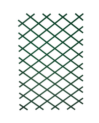 Nature Treillis de jardin 2 pcs 100 x 200 cm PVC Vert | Mobilier & Déco