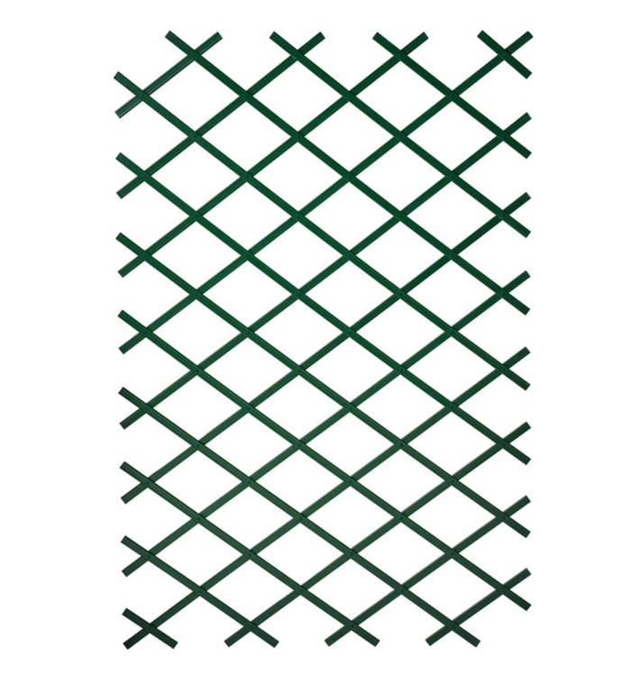 Nature Treillis de jardin 2 pcs 100 x 200 cm PVC Vert | Mobilier & Déco