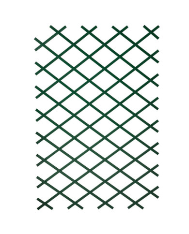 Nature Palissade de jardin 100 x 200 cm PVC Vert | Mobilier & Déco