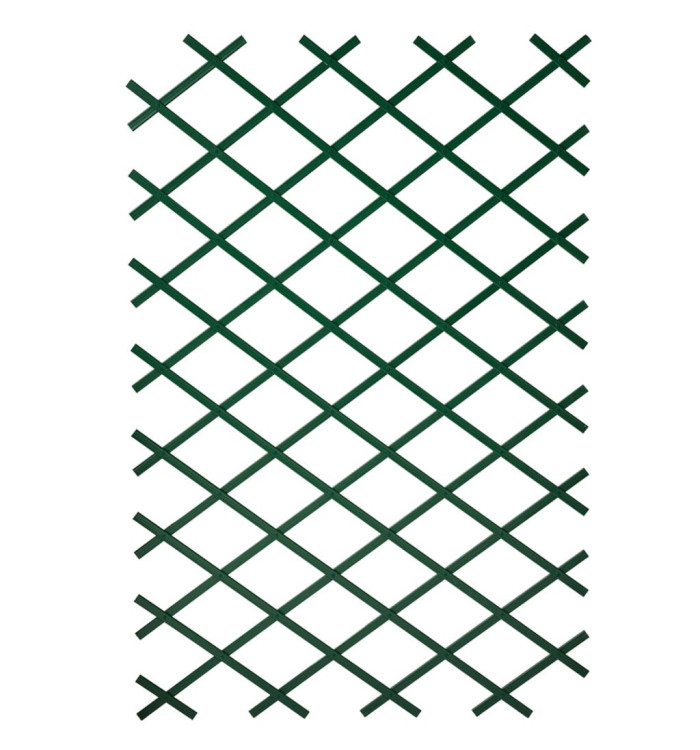 Nature Palissade de jardin 100 x 200 cm PVC Vert | Mobilier & Déco