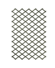 Nature Palissade de jardin 100 x 200 cm Bois Vert | Mobilier & Déco