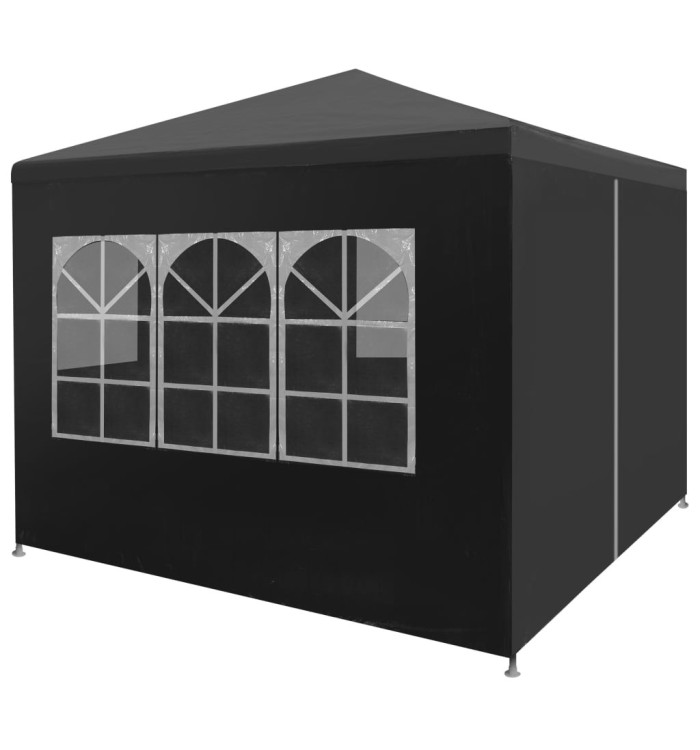 Tente de réception 3 x 3 m Anthracite | Mobilier & Déco