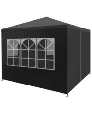 Tente de réception 3 x 3 m Anthracite | Mobilier & Déco