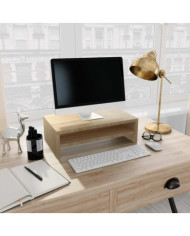 Support de moniteur Chêne sonoma 42x24x13 cm Bois d’ingénierie | Mobilier & Déco