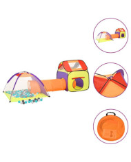 Tente de jeu pour enfants avec 250 balles Multicolore | Mobilier & Déco