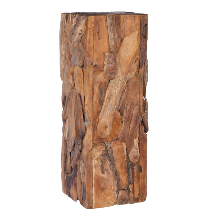 Table d'appoint 30x30x80 cm Bois de teck solide | Mobilier & Déco