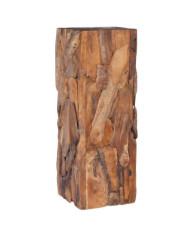 Table d'appoint 30x30x80 cm Bois de teck solide | Mobilier & Déco