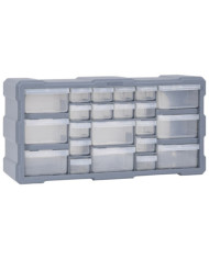 Organisateur multi-tiroirs avec 22 tiroirs 49x16x25,5 cm | Mobilier & Déco