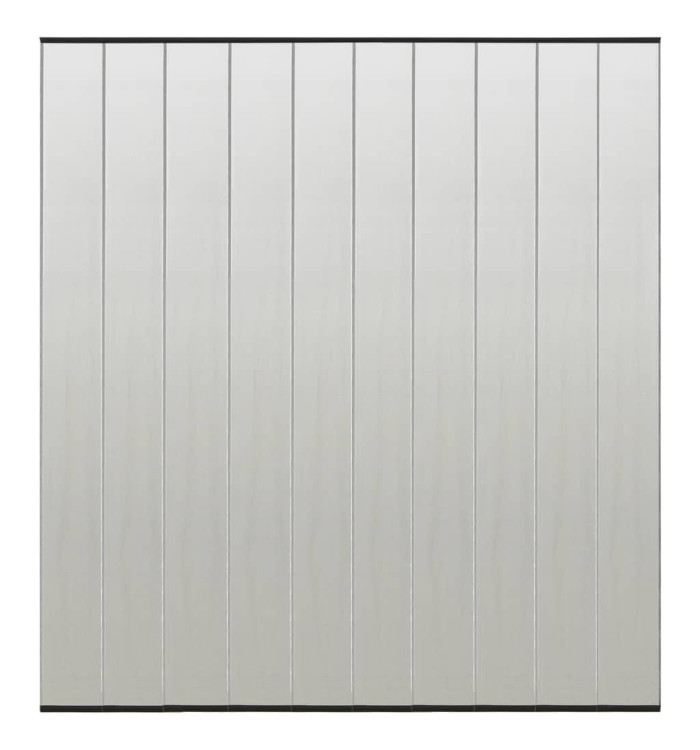 Moustiquaire de porte rideau en maille 10 pcs Noir 240x240 cm | Mobilier & Déco