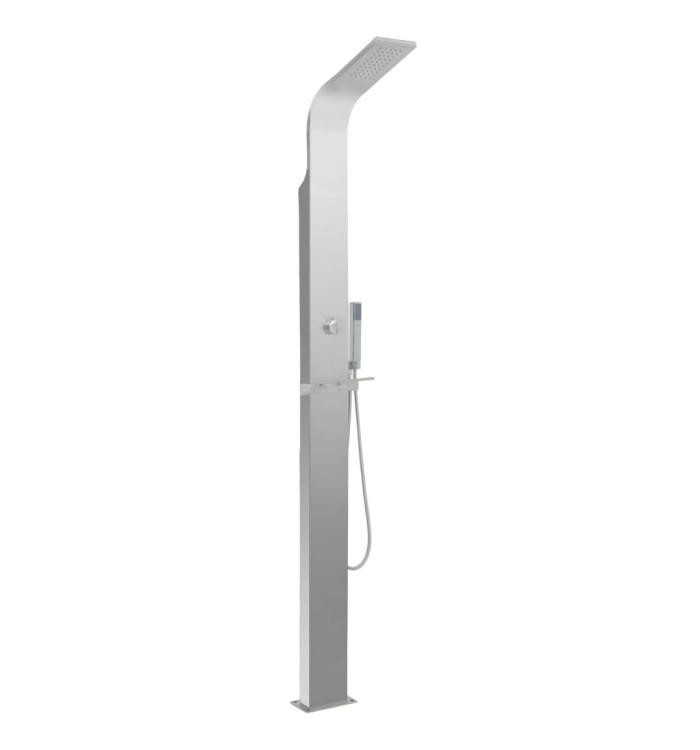 Douche d'extérieur Acier inoxydable Incurvé | Mobilier & Déco
