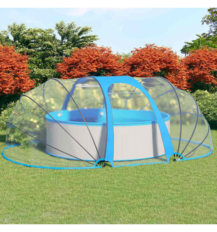 Dôme de piscine ovale 530x410x210 cm | Mobilier & Déco