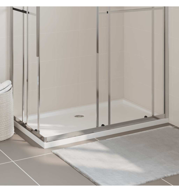 Receveur de douche rectangulaire ABS Blanc 70x120 cm | Mobilier & Déco