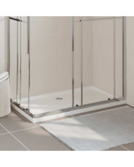Receveur de douche rectangulaire ABS Blanc 70x120 cm | Mobilier & Déco