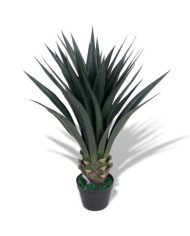 Plante artificielle avec pot Yucca 85 cm Vert | Mobilier & Déco