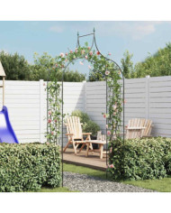 Arche de jardin Design de piquet plantes grimpantes Vert foncé | Mobilier & Déco