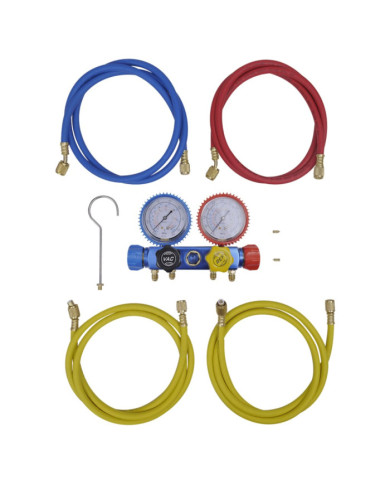 Set manifold 4 voies pour climatiseur | Mobilier & Déco