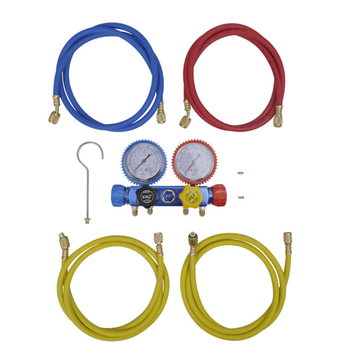 Set manifold 4 voies pour climatiseur | Mobilier & Déco