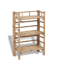 Étagère à plantes 3 niveaux Bambou | Mobilier & Déco