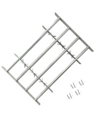 Grille réglable de sécurité de fenêtres et 4 barres 1000-1500mm | Mobilier & Déco