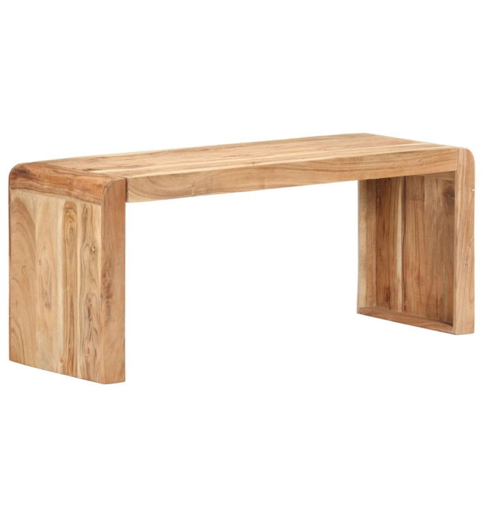 Banc 110x38x46 cm Bois solide d'acacia | Mobilier & Déco