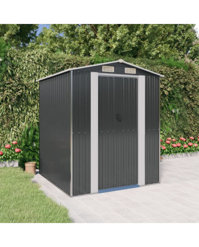 Abri de jardin Anthracite 192x191x223 cm Acier galvanisé | Mobilier & Déco