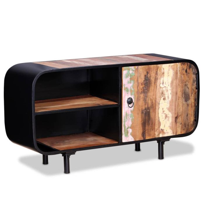 Meuble TV Bois de récupération 90x30x48 cm | Mobilier & Déco